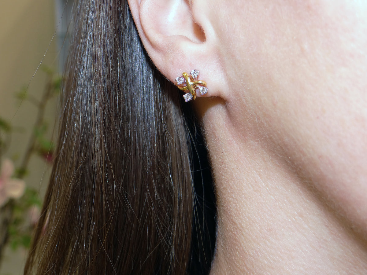 Tiffany schlumberger lynn earrings Clearance