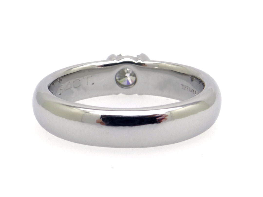 Tiffany & Co. クリスタル雪だるま Tiffany & Co Princess Cut Diamond Solitaire Engagement Ring