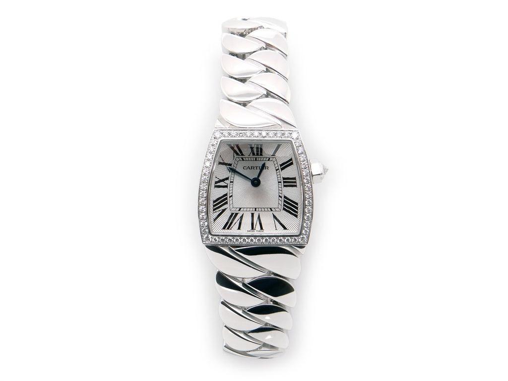 Cartier 18K White Gold La Dona De Cartier Diamond Watch 2905