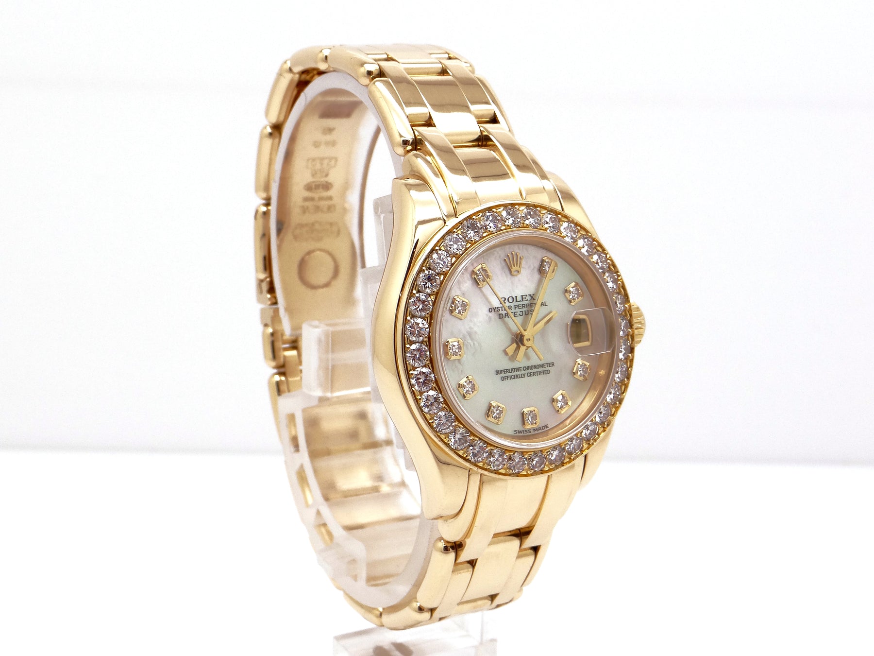 Rolex Lady-Datejust Pearlmaster Masterpiece Yellow Gold 29mm