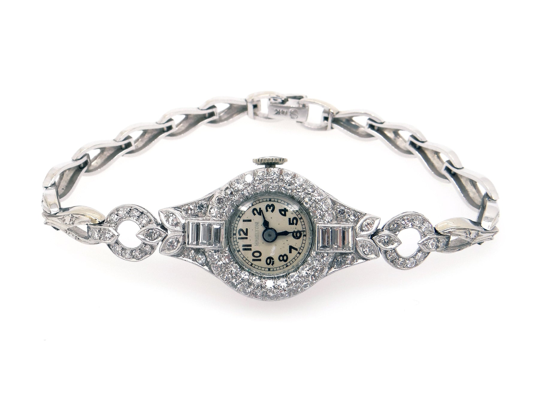 Hamilton platinum diamond online watch